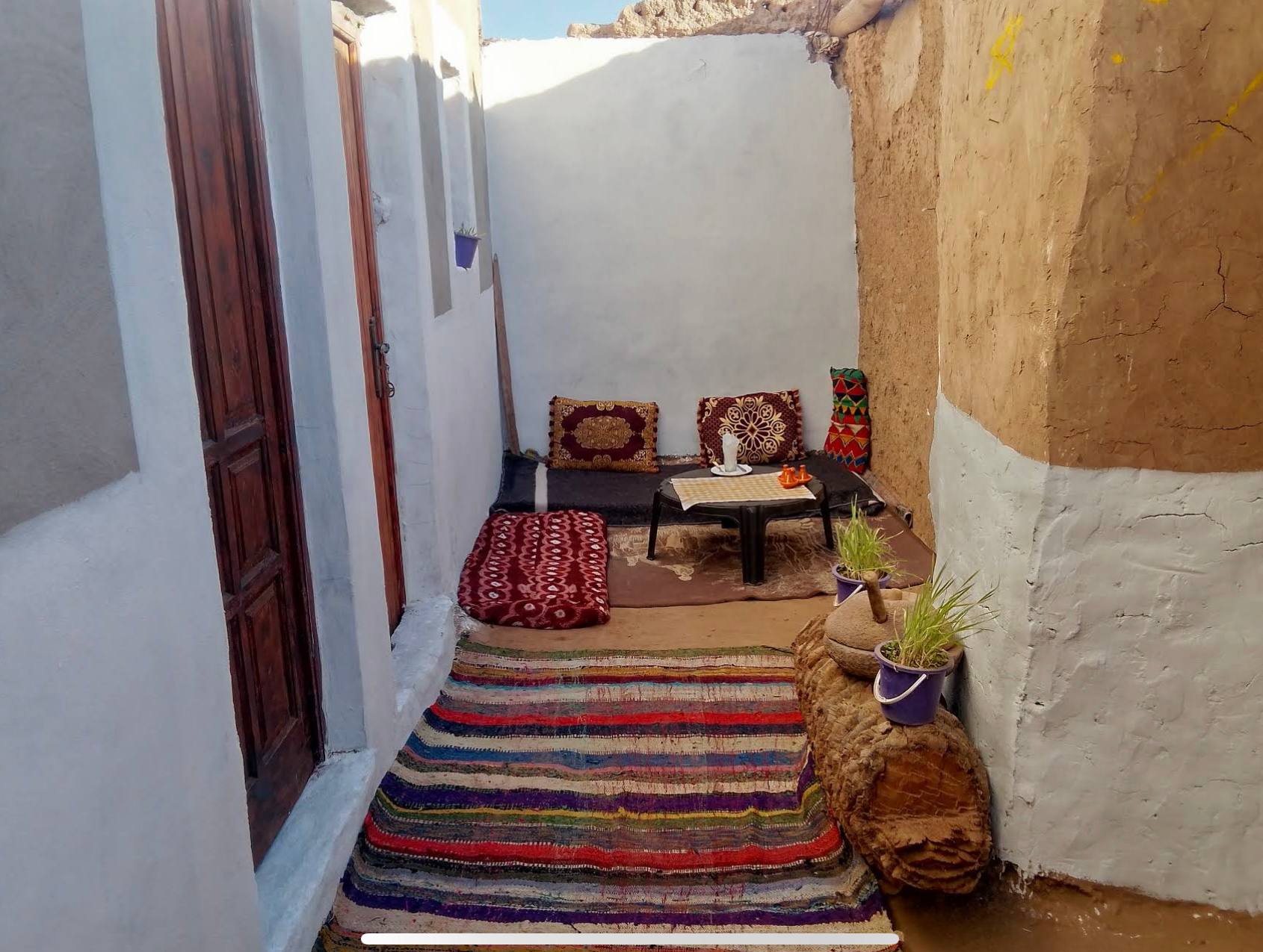 Bivouac courtyard